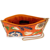 Mary Frances - Women's Wild Abandon Beaded Floral Mini Crossbody Bag