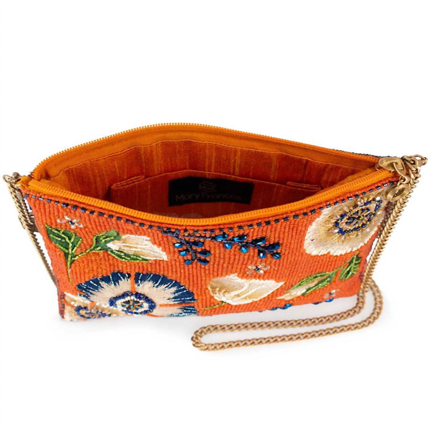 Mary Frances - Women's Wild Abandon Beaded Floral Mini Crossbody Bag