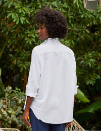 Frank & Eileen - Ruffle Collar Button Up Shirt