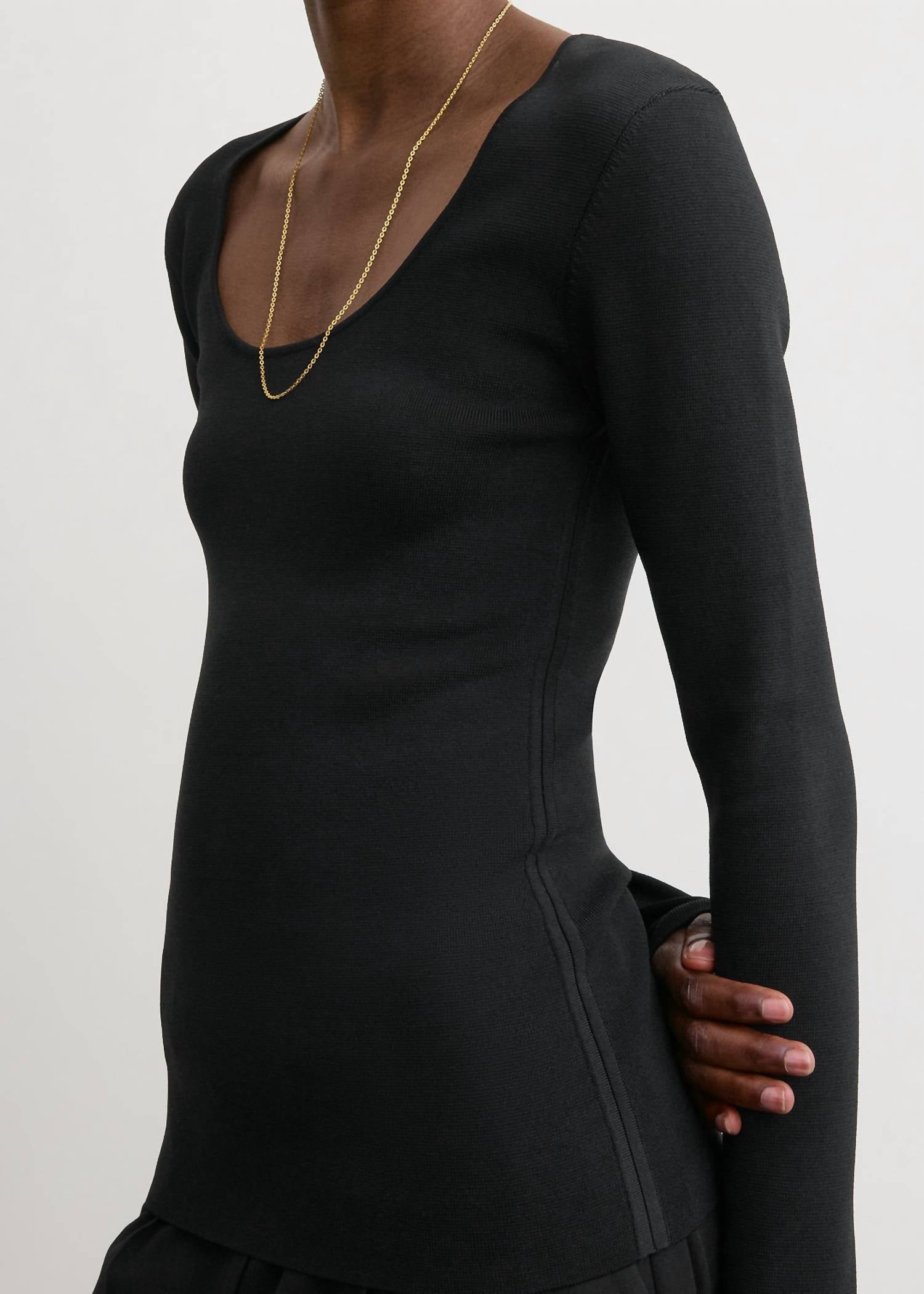 Toteme - Compact Knit Top