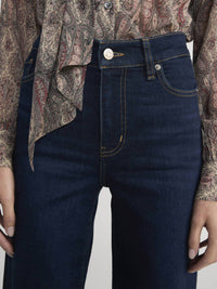 FRAME Le Slim Palazzo Pant Jeans in fairway - women's jeans - view 5