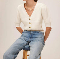 Fifteen Twenty - Iliana Puff Sleeve Sweater