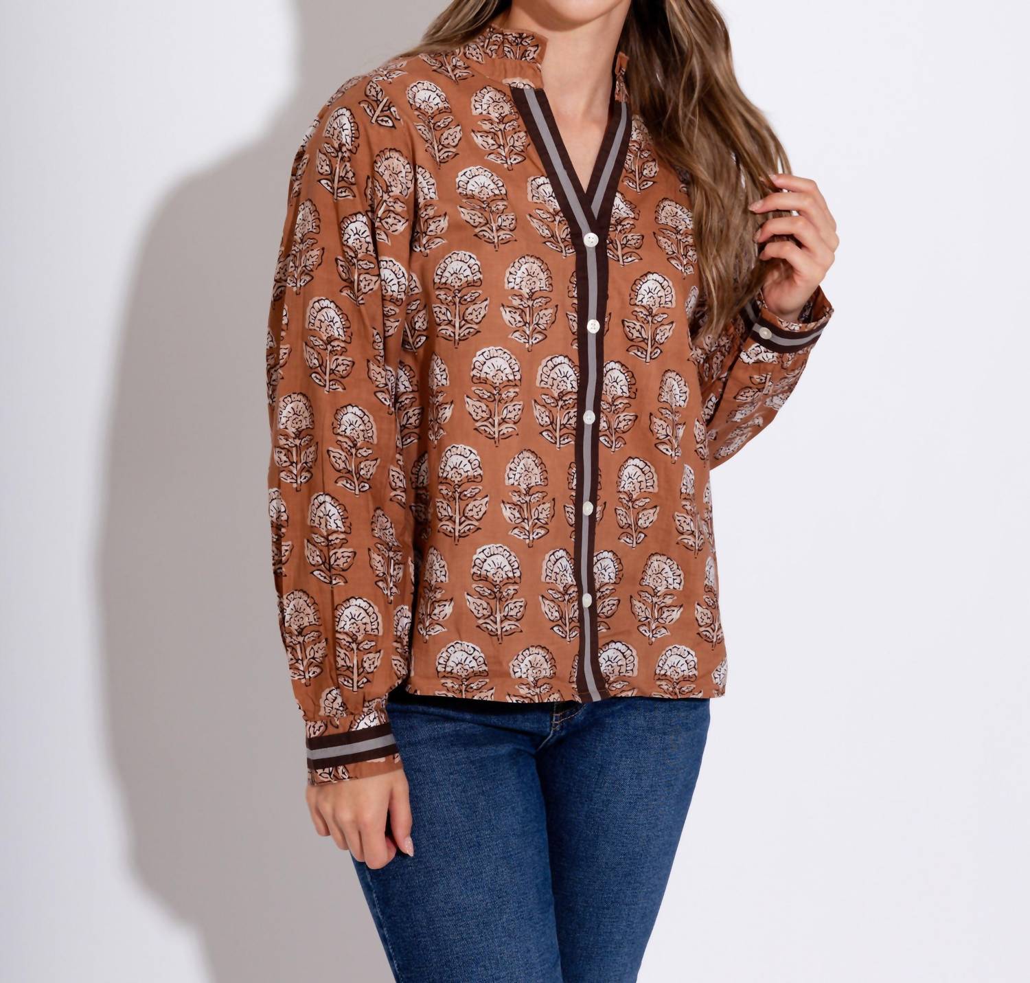 Thml - Long Sleeve Bloom Top