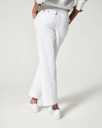 Spanx - Stretch Twill Cropped Wide Leg Pants