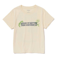 Parks Project Leave It Better Iris Tee in natural - women's t-shirt - view 4