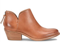 Sofft Women's Angelica Waterproof Leather Booties in luggage tan - women's shoe