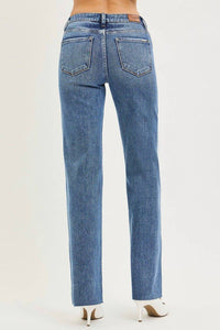 Risen - 4-way Stretch Tummy Control Straight Leg Jeans