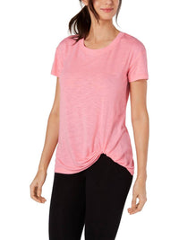 Ideology - Activewear Knot Front T-shirt