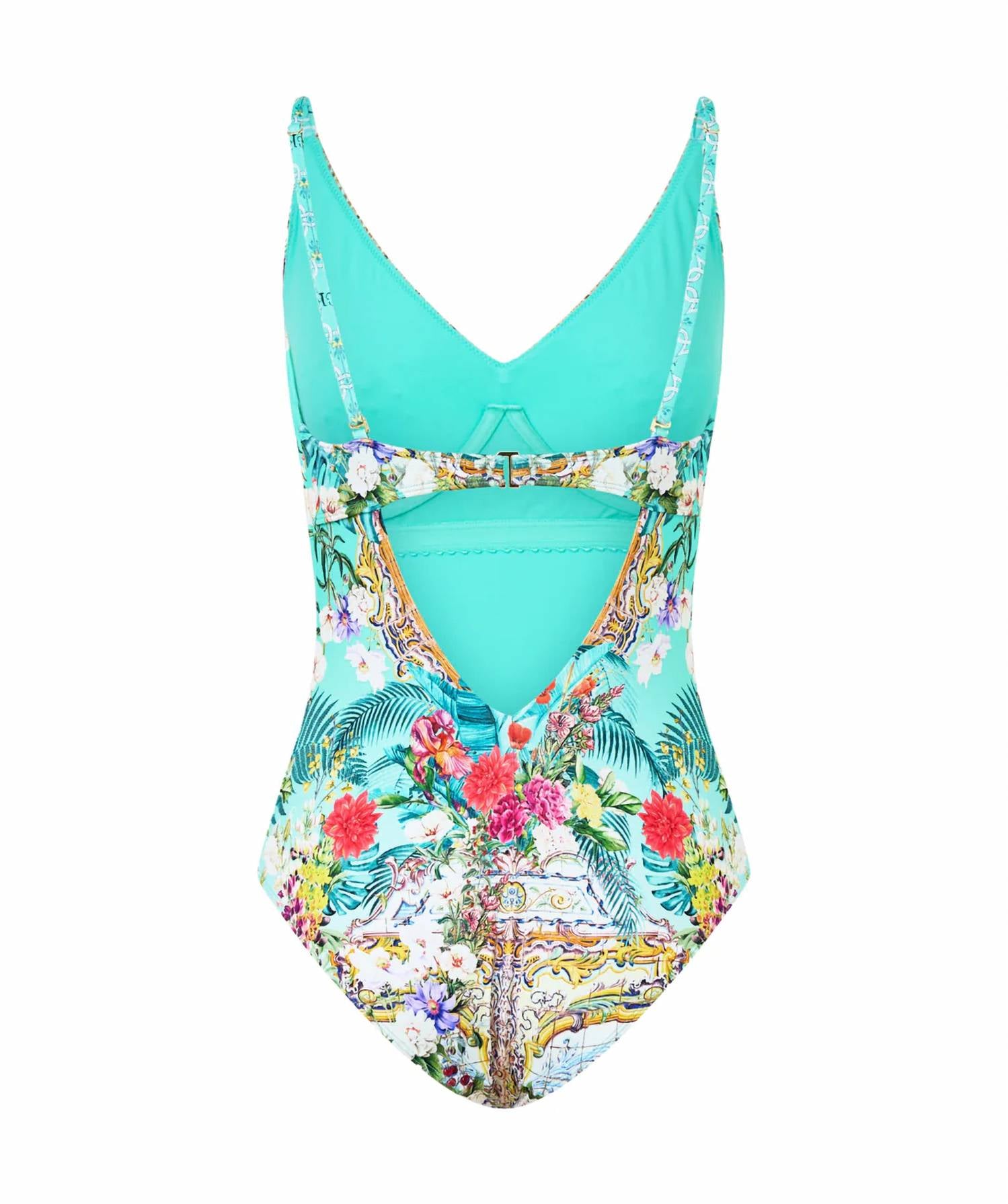Camilla - V Neck Underwire One Piece