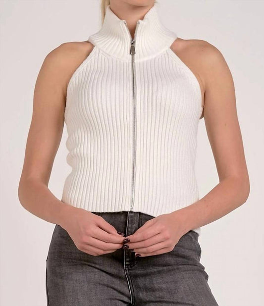 Elan - Arabella Sleeveless Sweater