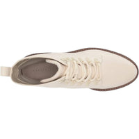 Sanctuary Women's Mode Lace-up Combat Boots in cream - women's shoe - view 6
