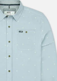 Jetty - Men's Longwood Stretch Longsleeve Woven Shirt