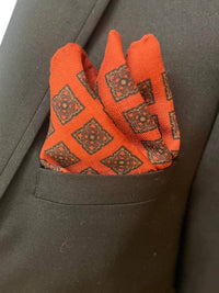 Robert Keyte - Men's Kenya Silk Pocket Square