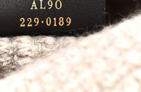 Fendi - Medium Ff Tortora Knitted Cashmere Wool Large Shopper Tote Bag