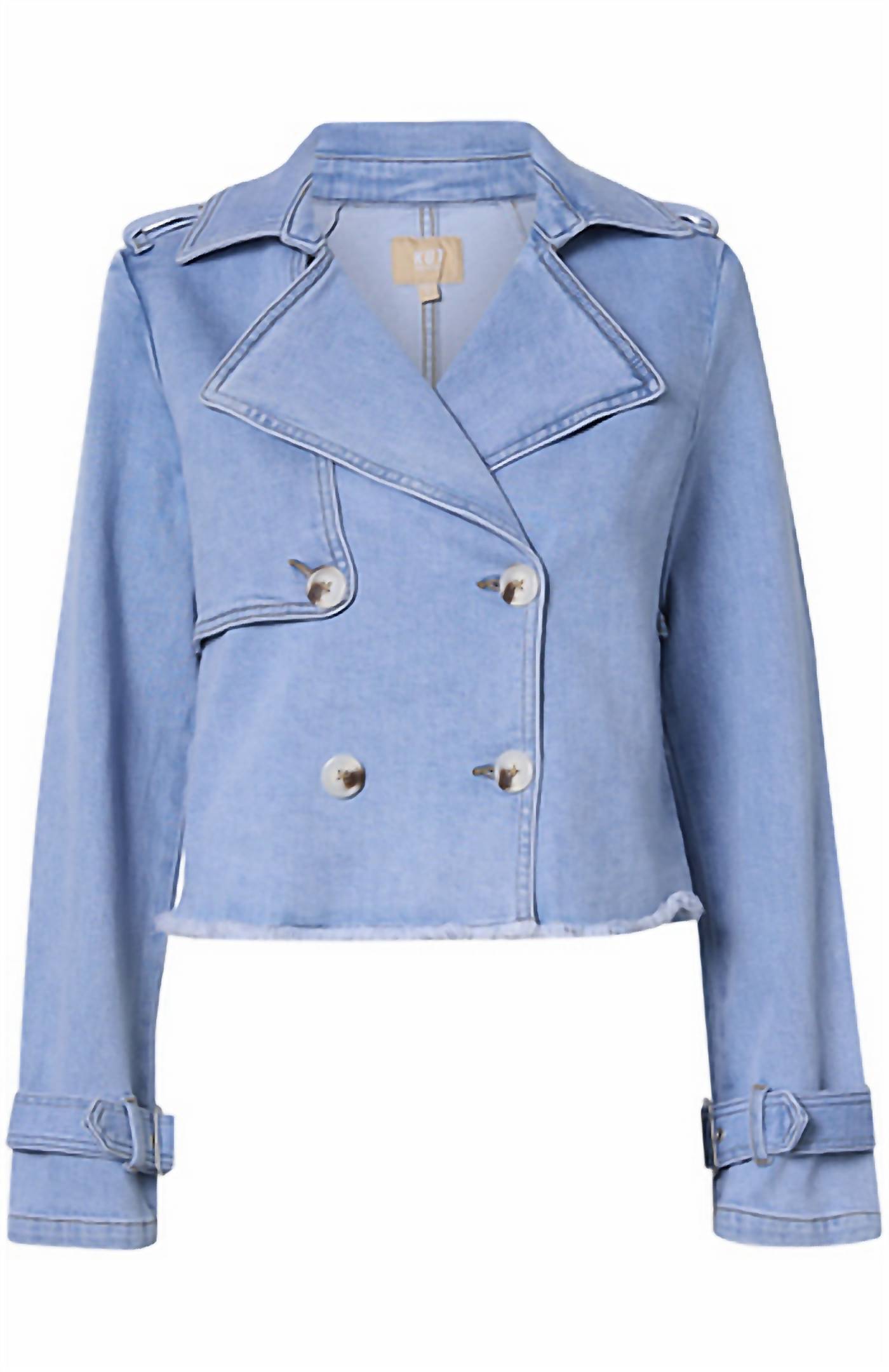 Kut From The Kloth - Double Breast Denim Jacket