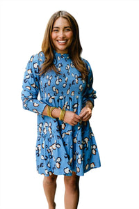 Briton Court - Carolina Smocked Mini Dress