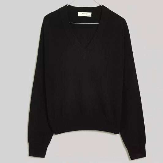 Madewell - Women's (Re)sponsible Cashmere V-Neck Sweater