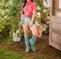 Howdy Hanny - Anastasia Ruffle Shoulders Top