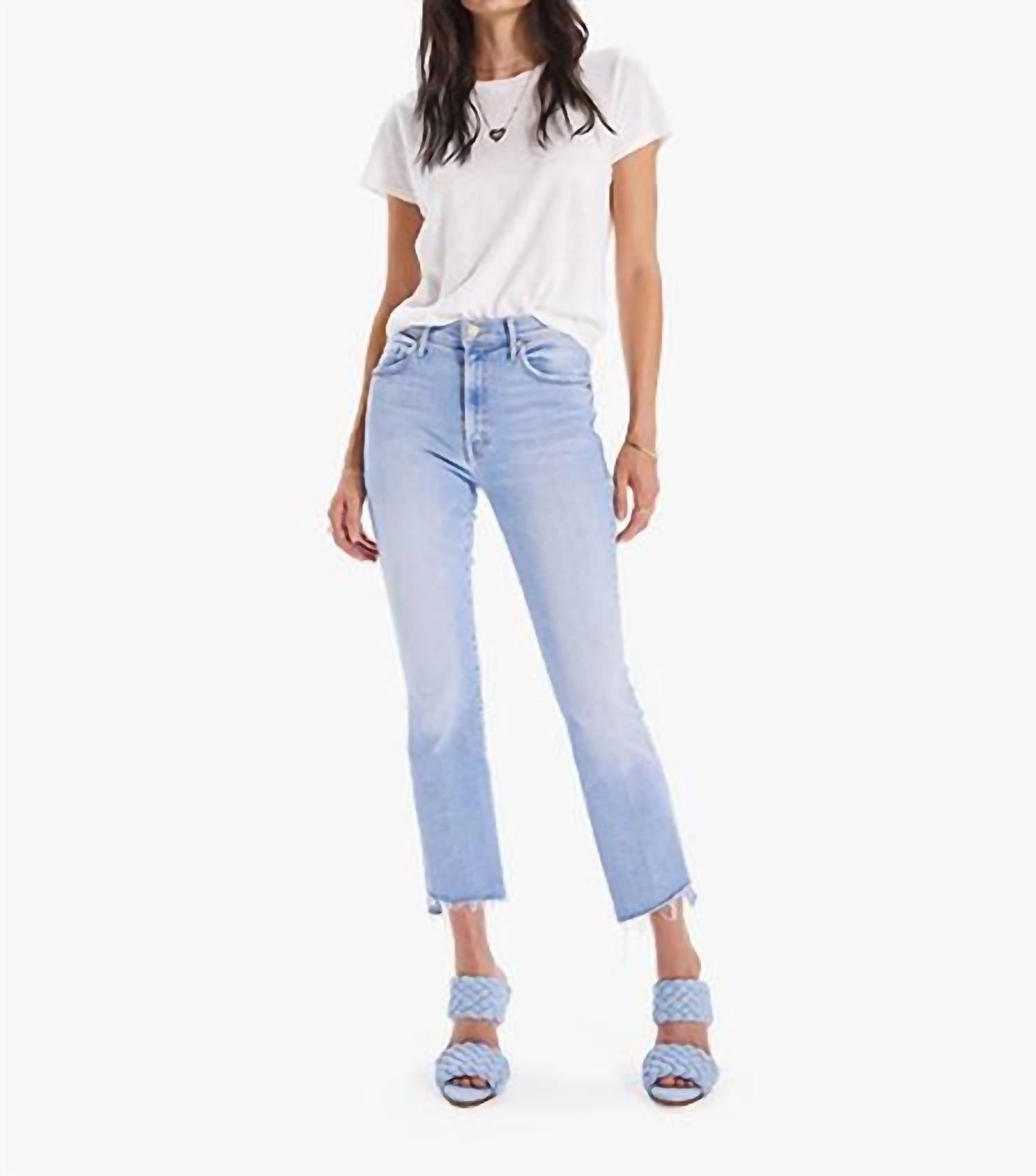 Mother - Insider Crop Fray Pants
