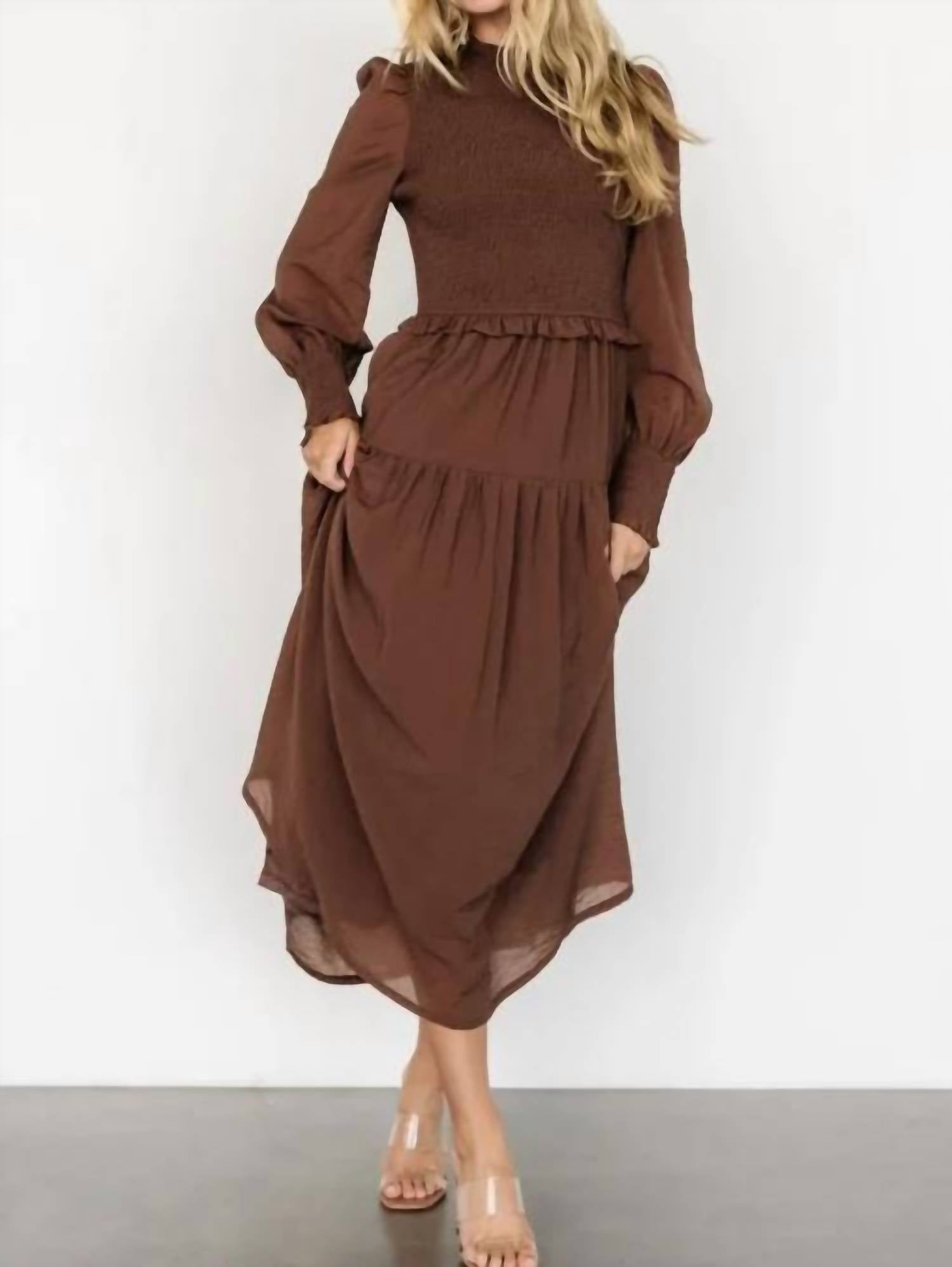 Listicle - Katherine Long Sleeves Dress