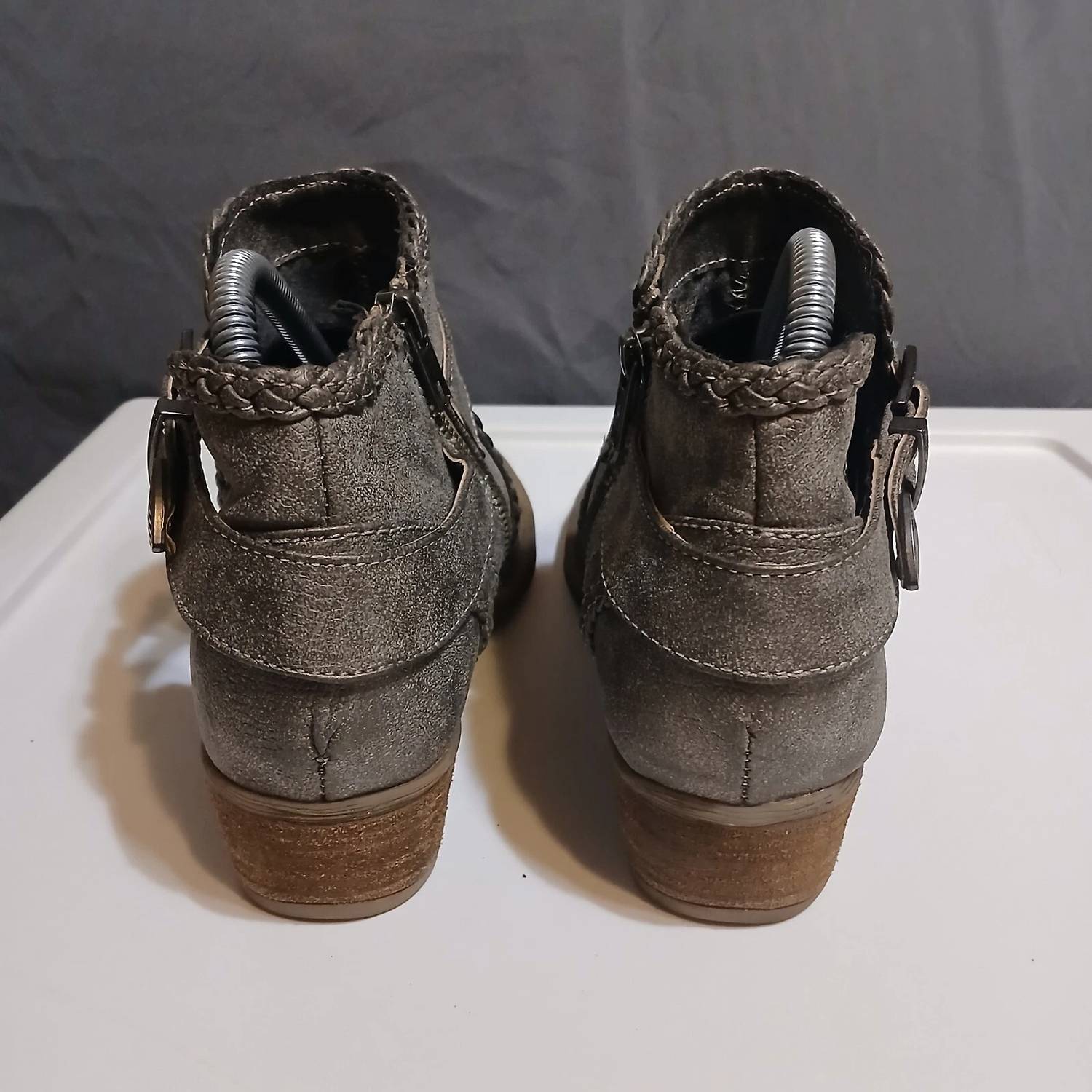 Not Rated - Women's Buckle Ankle Boots