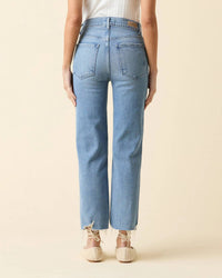 Le Jean - Sabine Straight Leg High-rise Jeans
