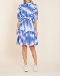 Dolce Cabo - Belted Stripe Dress