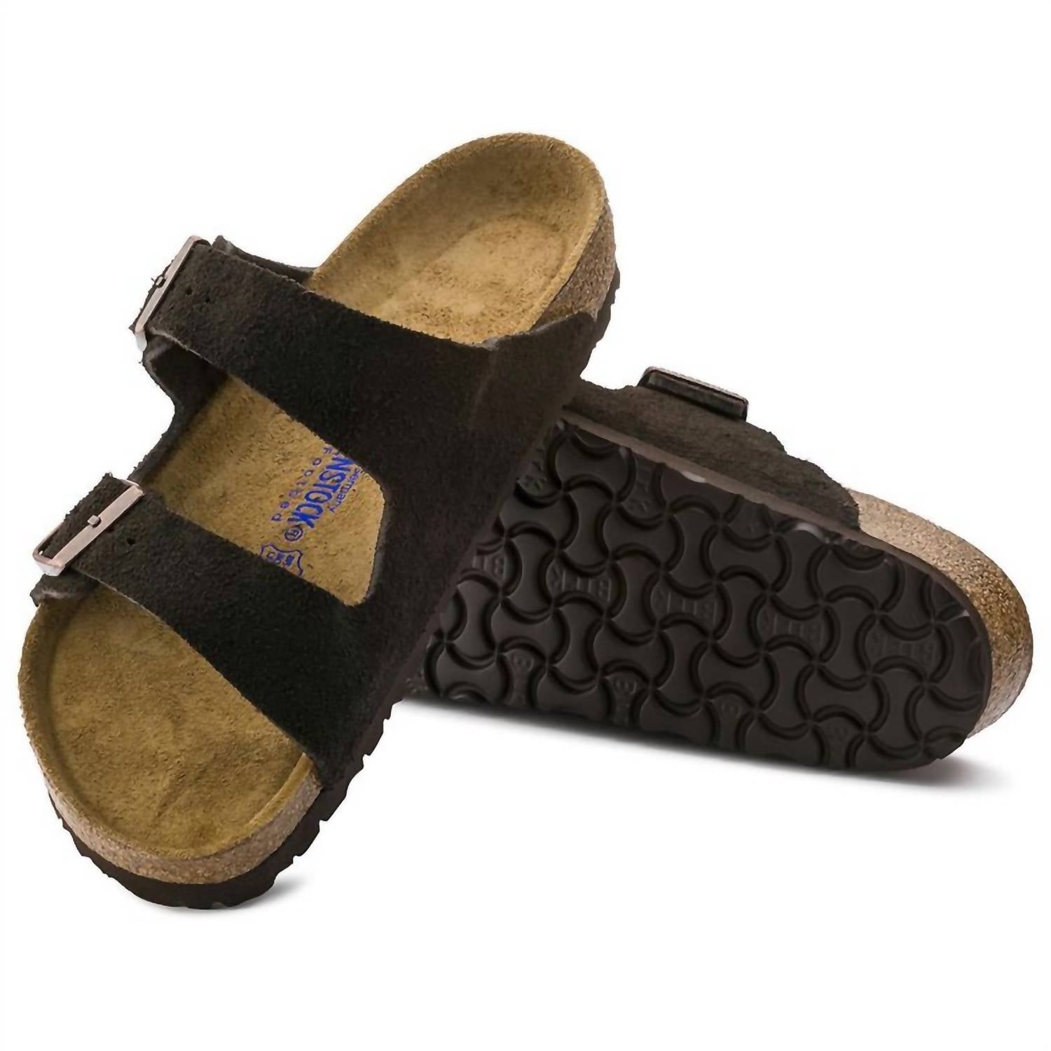 Birkenstock - Women's Arizona Soft Footbed Suede Sandals