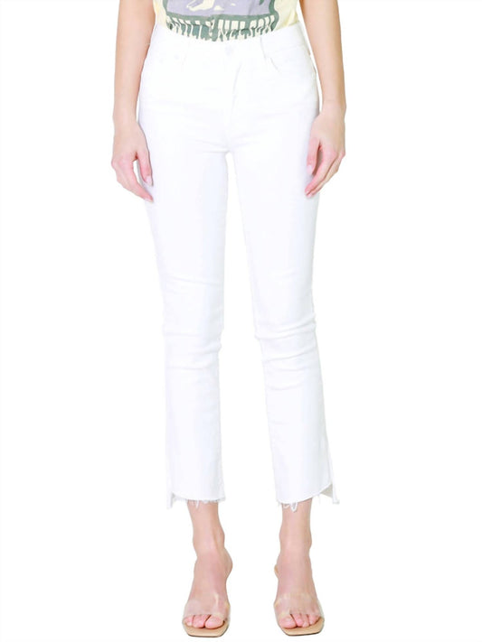 Mother - The Insider Crop Step Fray Pants