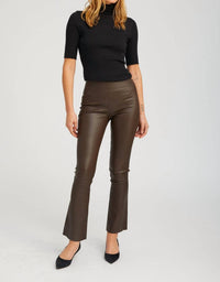 Sprwmn - Jackie Leather Ankle Flare Leggings