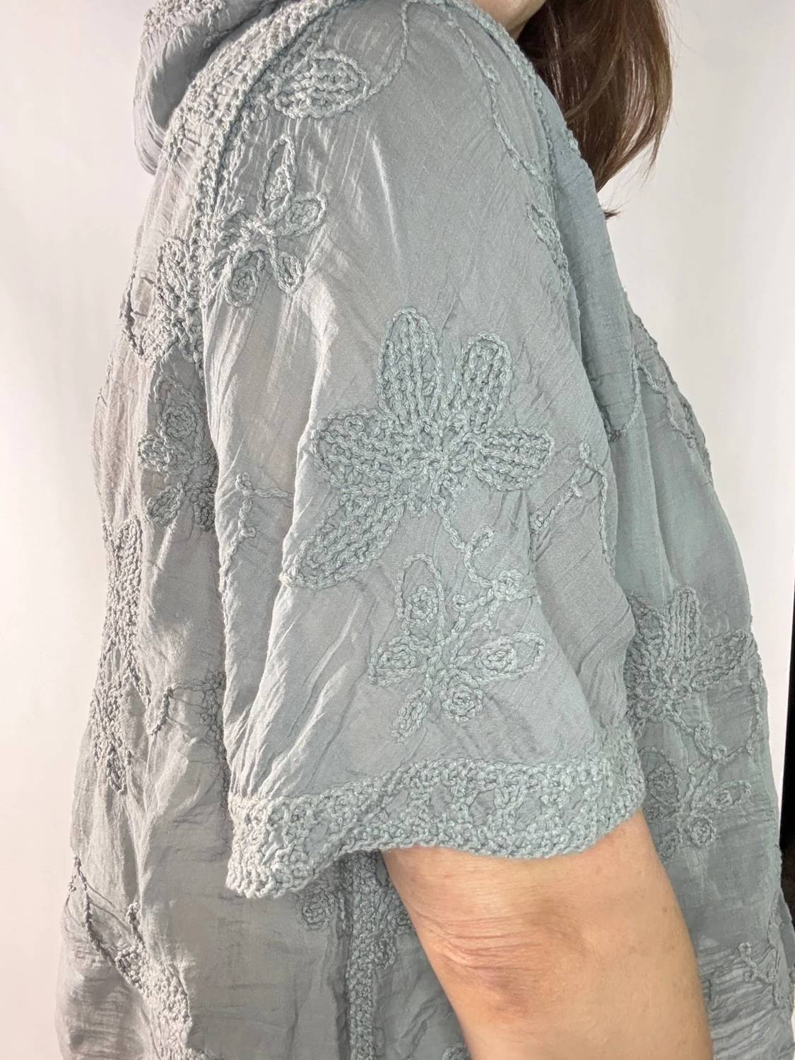 Pol - Wildflower Hooded Blouse