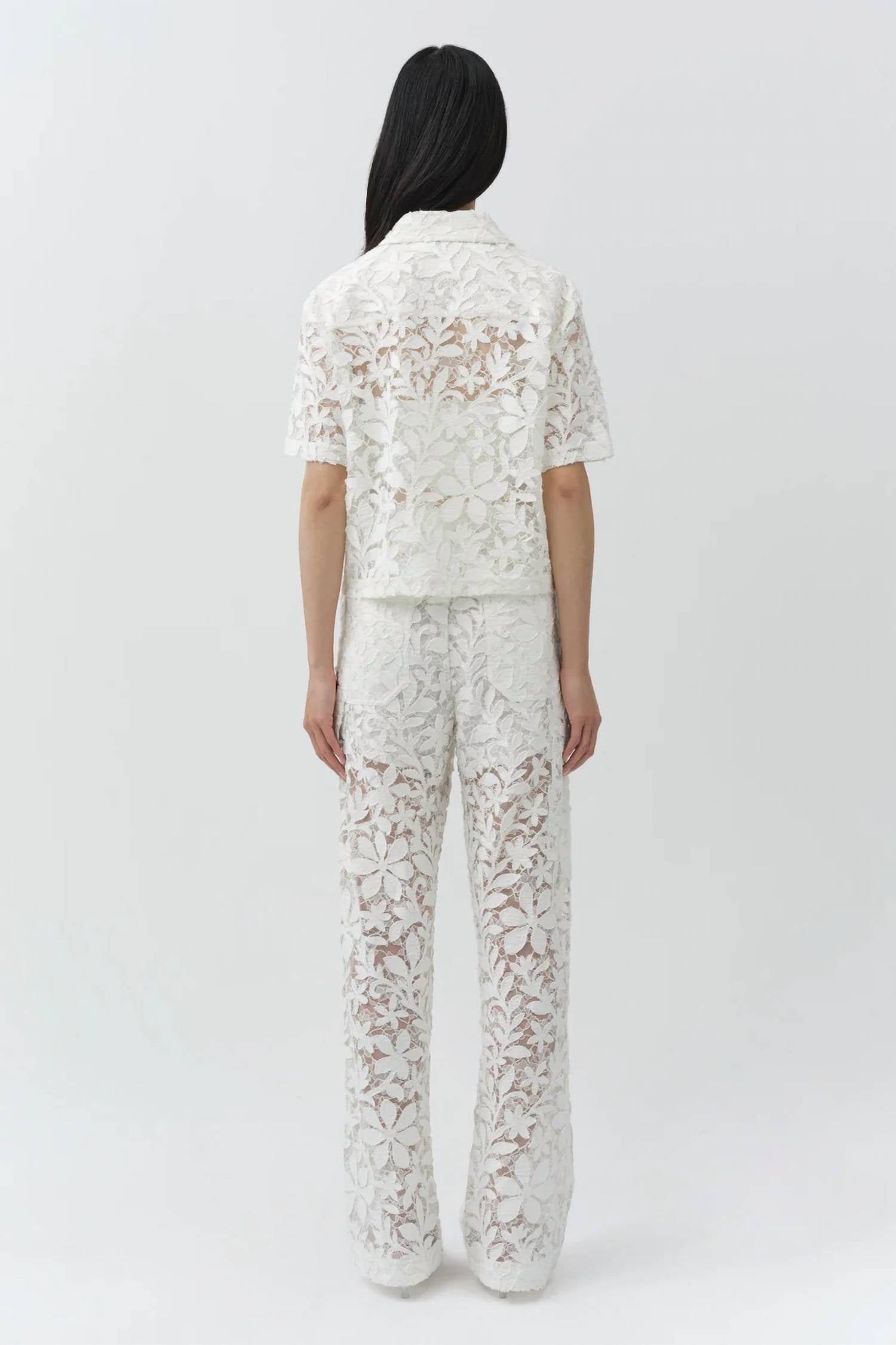 Simkhai - Annaelle Cotton Lace Top