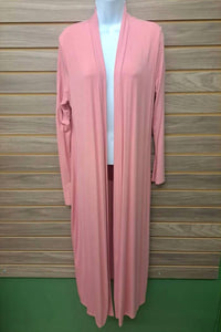 K Too - Women's Long Open Cardigan