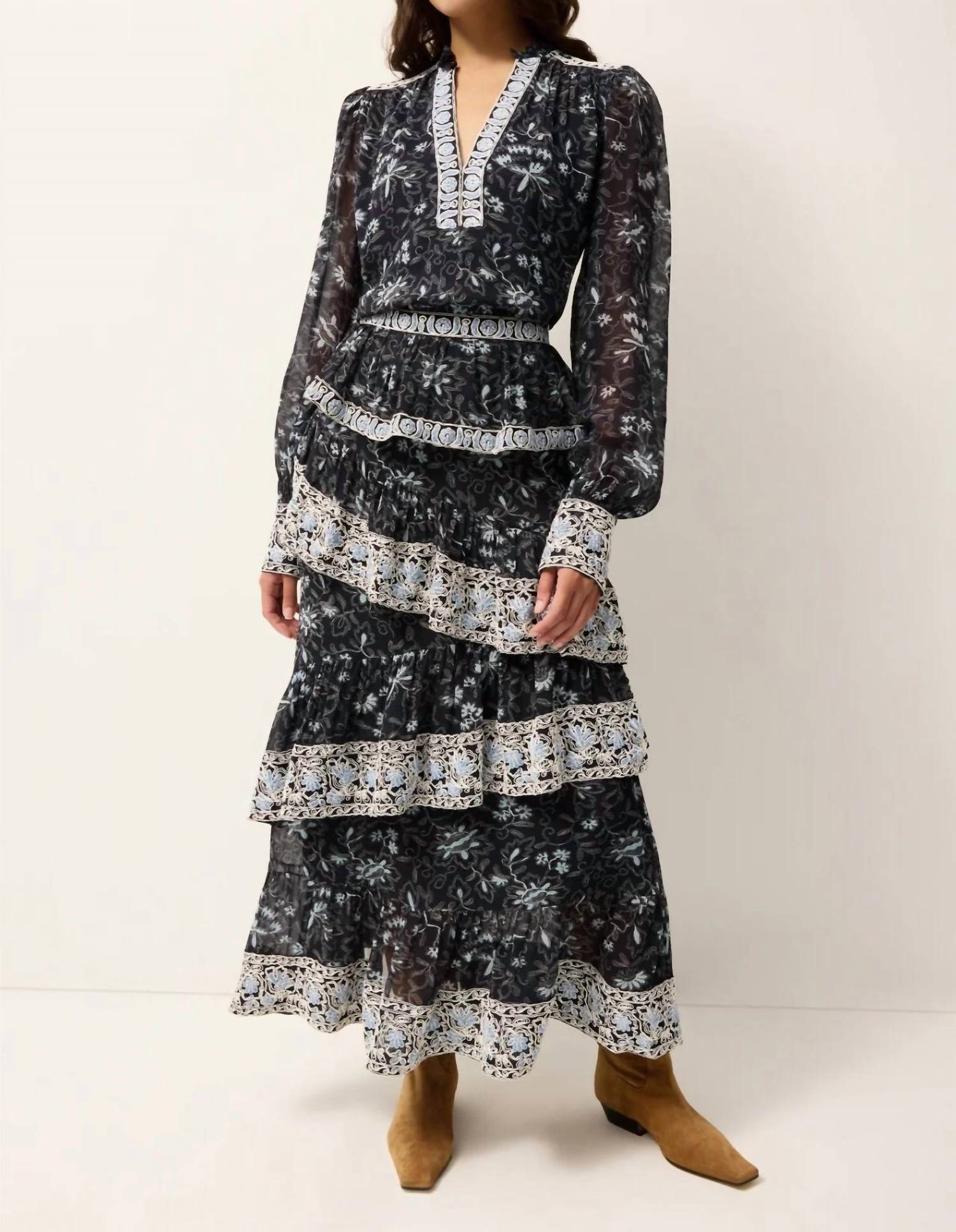 Marie Oliver - Brielle Ruffle Blouse