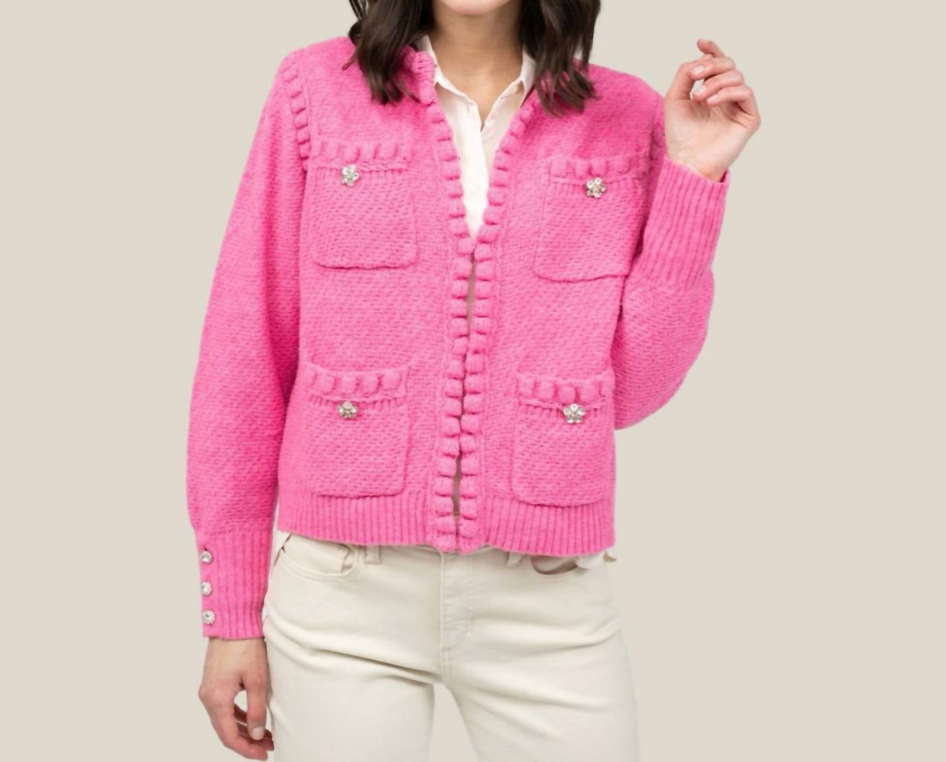 Ivy Jane - Pearl Edge Cardigan