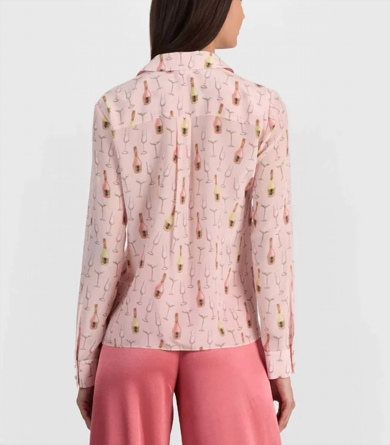 Alice + Olivia - Willa Silk Blouse