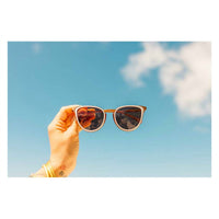 Sunski Women's Catalina Cats Eye Sunglasses in ivory amber - women's accessory - view 7