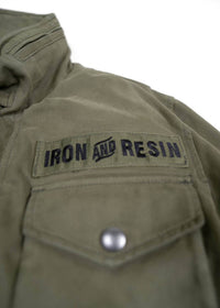 Iron & Resin Men's M65 Jacket in charcoal - men's jacket - view 7