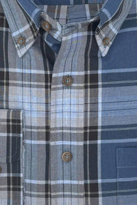 Viyella - Men's Check Button Down Shirt