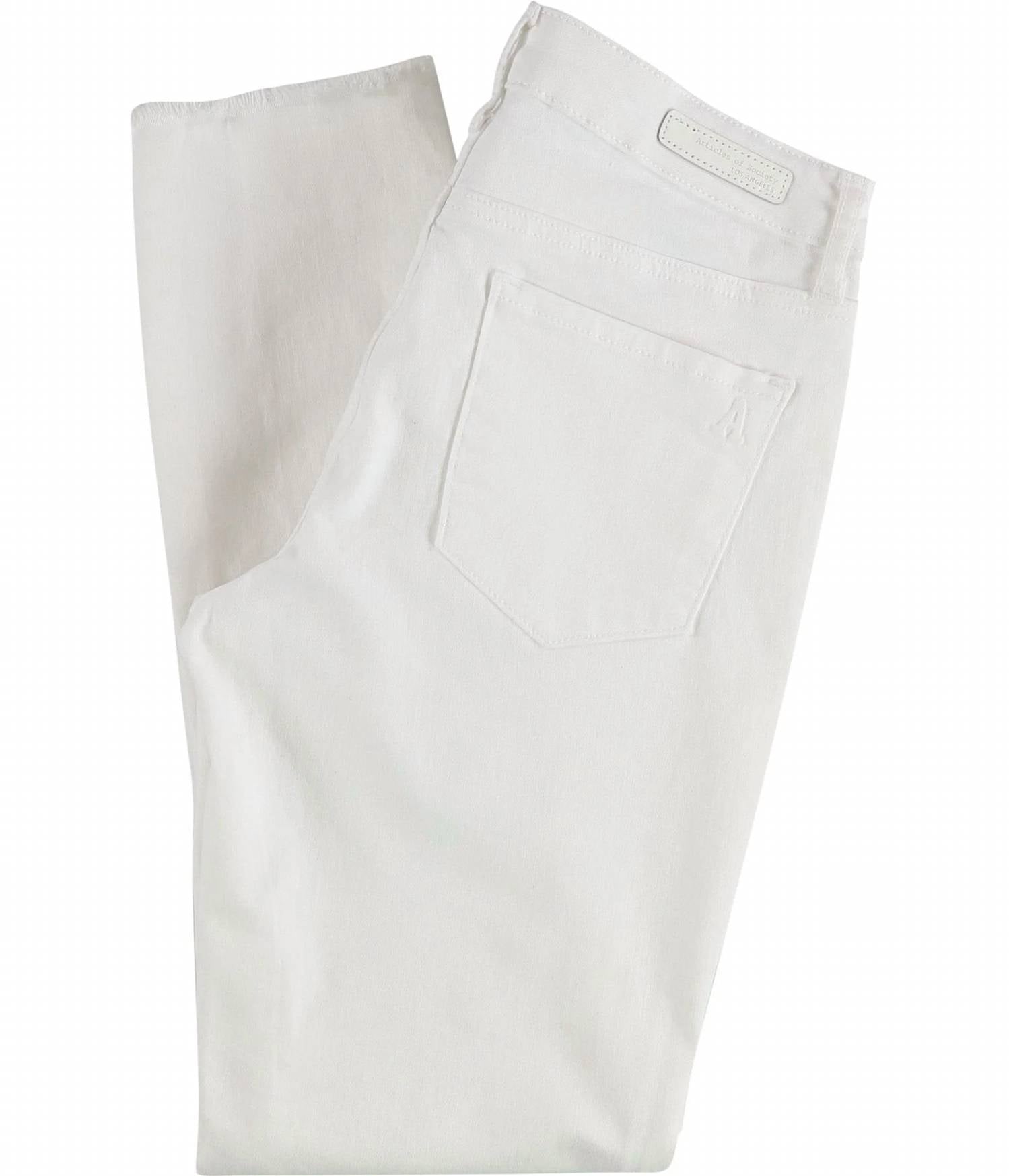 articles of society Carly Skinny Crop Jeans in curacao - women's jeans - alternate view