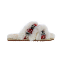 Lamo Women's Eden Sheepskin Slide Slipper in cream - women's shoe
