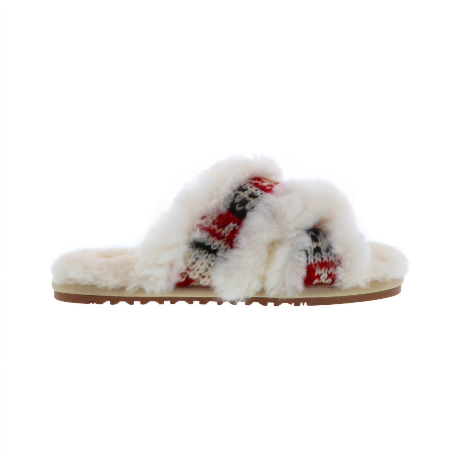Lamo Women's Eden Sheepskin Slide Slipper in cream - women's shoe