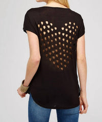 Urban X - Laser Cut Heart Top