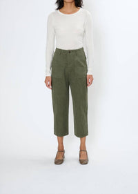 Pas De Calais - High Thread Count Cotton Linen Baker Pants