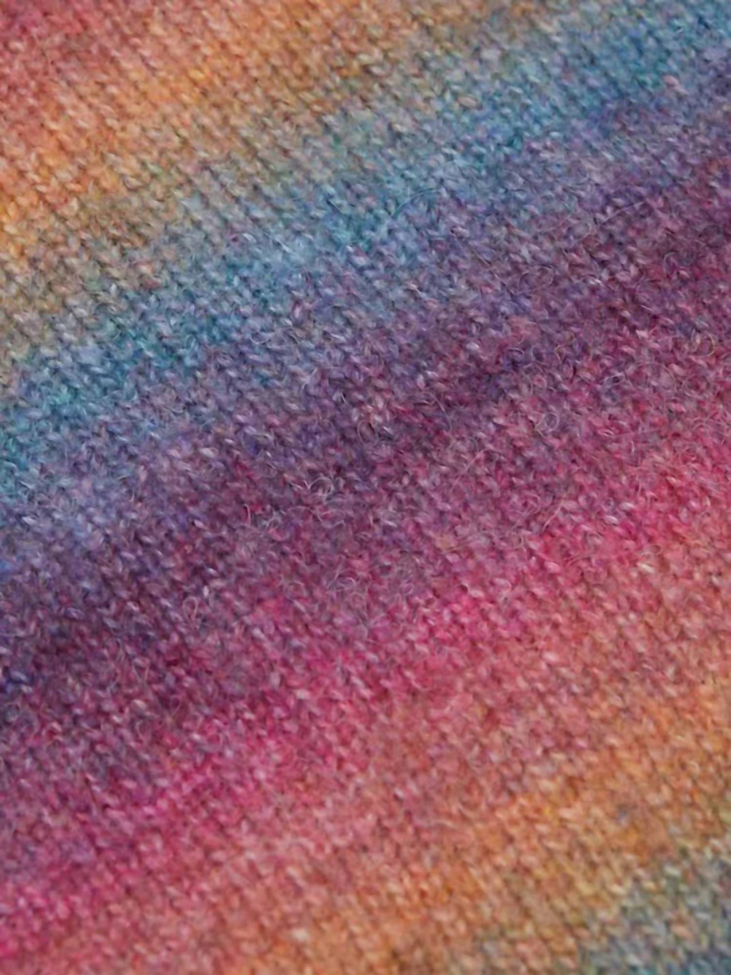 Design History - Rainbow Puffed Sleeve Sweater