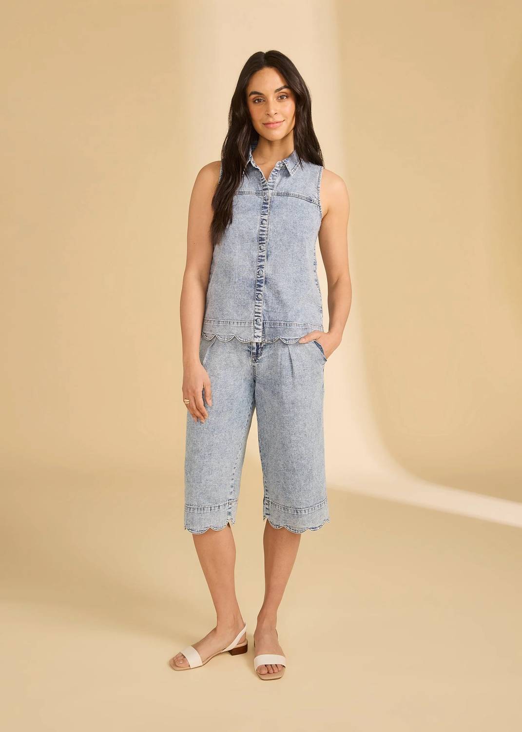 Fdj - Olivia Chic Gaucho Pants