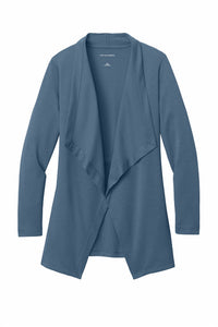 Port Authority Women’s Breakwater Open Cardigan in dusk blue - women's cardigan - view 4