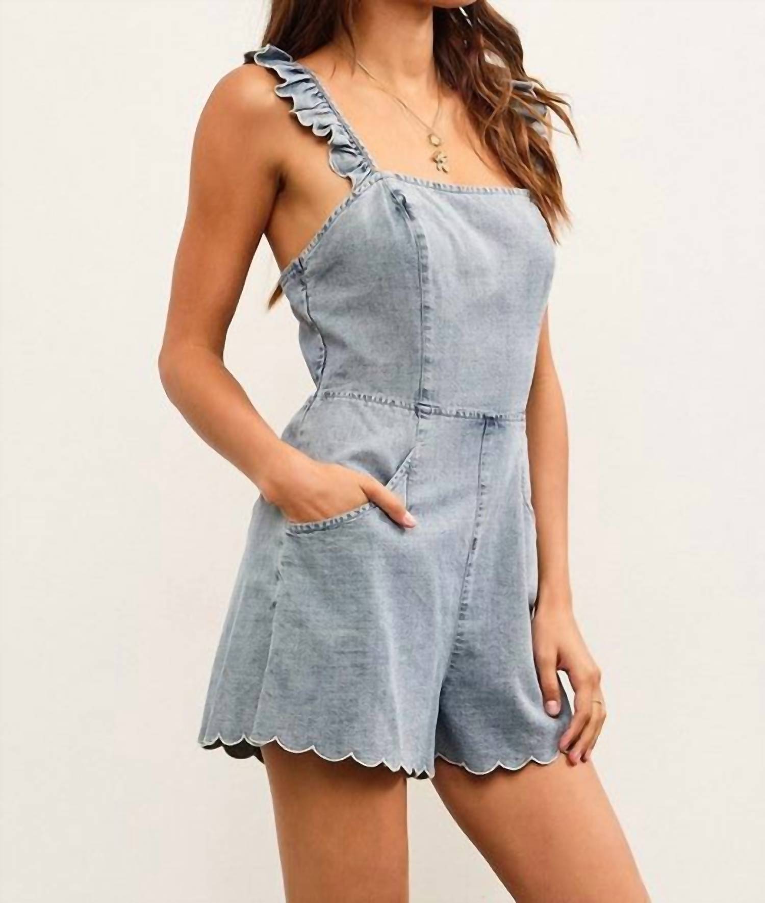 Mustard Seed - AUBRIE ROMPER
