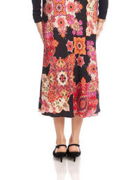 Karen Kane - Women's Bias Cut Midi Skirt
