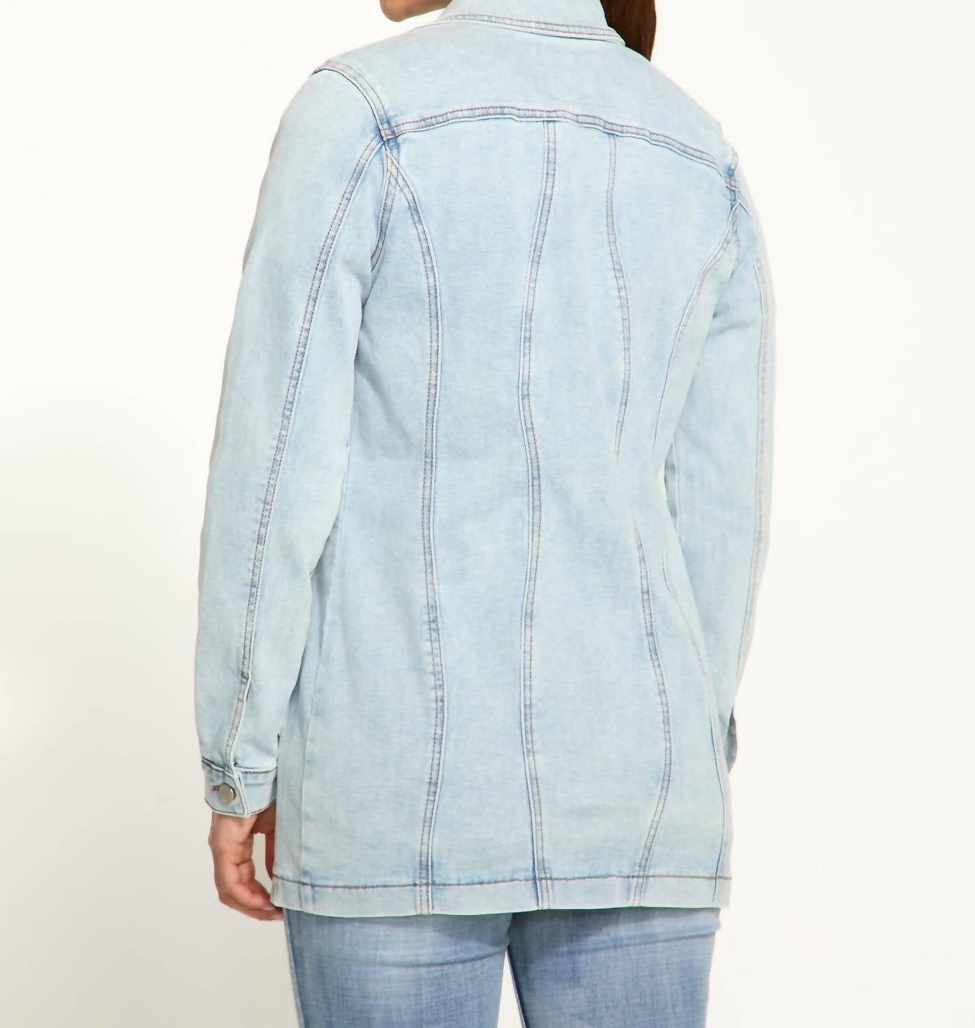 Fdj - Women's Long Denim Jacket